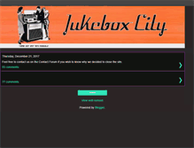 Tablet Screenshot of jukebox-city.com